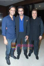 Ramesh Taurani, Ranbir Kapoor, Salim Merchant at Ajab Prem Ki Ghazab Kahani success bash in Novotel on 16th Nov 2009 (2).JPG